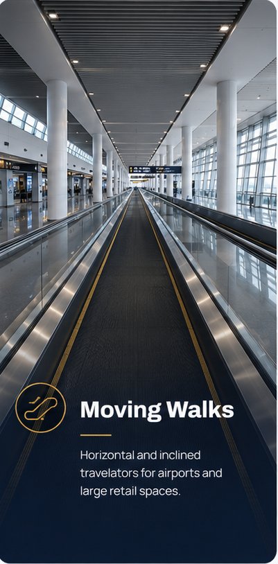 Moving walks